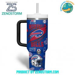 Buffalo Bills NFL 2024 Custom Name Stanley Tumbler