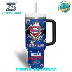 Buffalo Bills NFL 2024 Custom Name Stanley Tumbler