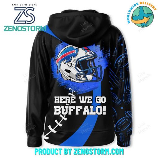 Buffalo Bills NFL Here We Go Zip Hoodie