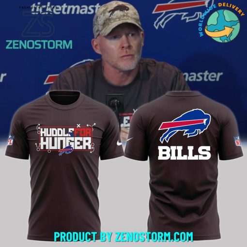 Buffalo Bills NFL Huddle for Hunger Shirt