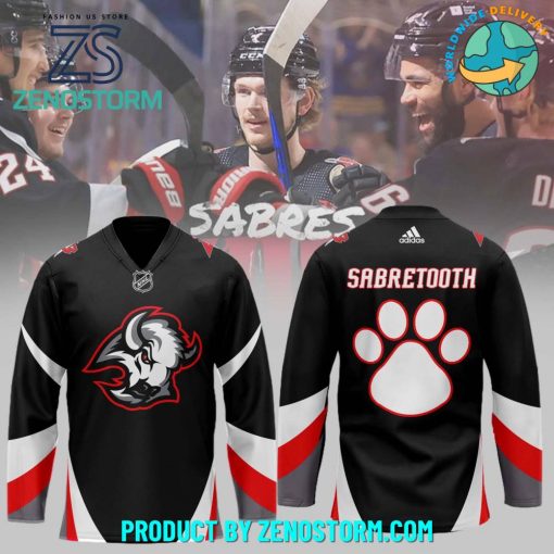 Buffalo Sabres NHL 2024 Sabertooth Hockey Jersey