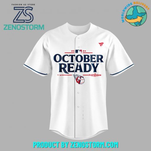 Cleveland Guardians 2024 Postseason Locker Room Baseball Jersey