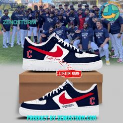 Cleveland Guardians AL Central Champs 2024 Customized Air Force 1