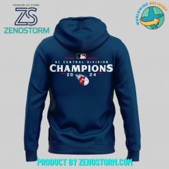 Cleveland Guardians MLB Postseason Locker Room Hoodie Blue