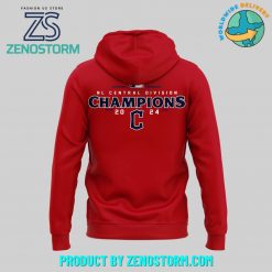 Cleveland Guardians MLB Postseason Locker Room Hoodie Red