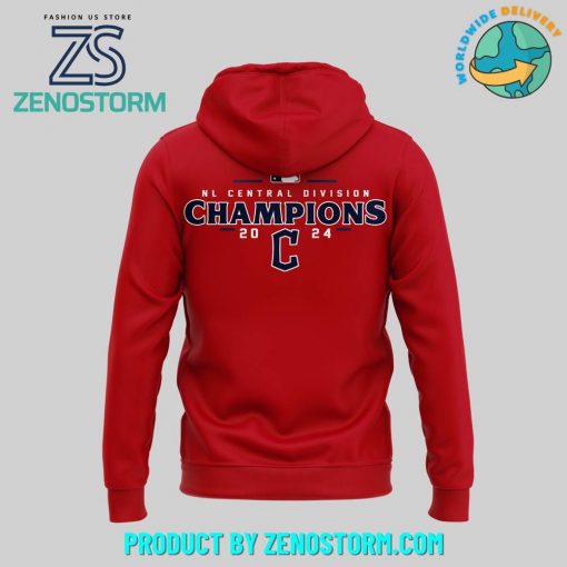 Cleveland Guardians MLB Postseason Locker Room Hoodie – Red