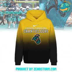 Coastal Carolina Chanticleers Football 2024 Hoodie – Yellow