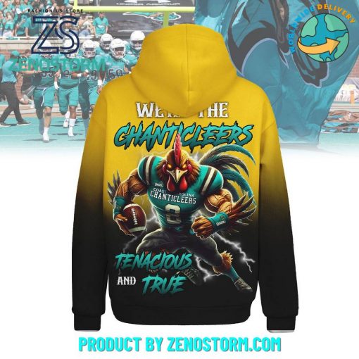 Coastal Carolina Chanticleers Football 2024 Hoodie – Yellow