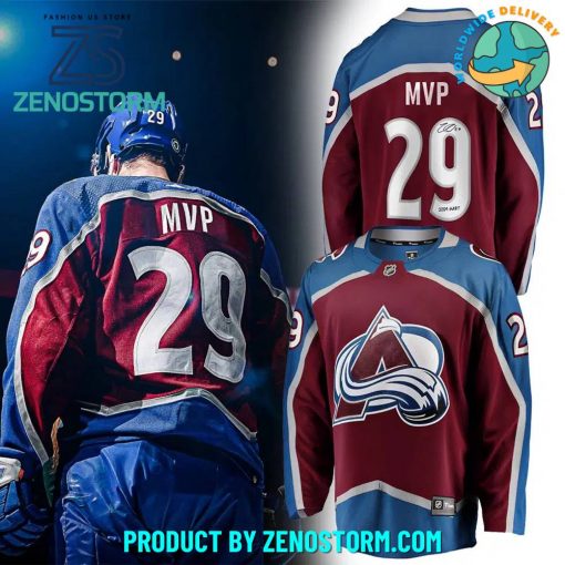 Colorado Avalanche x Nathan MacKinnon Hockey Jersey