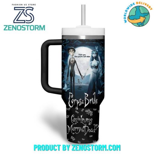 Corpse Bride Custom Name Stanley Tumbler