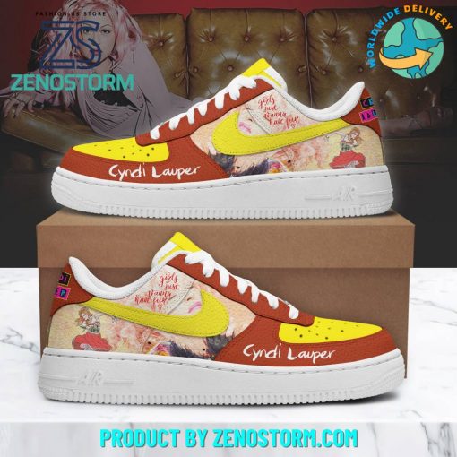 Cyndi Lauper Girls Just Wanna Have Fun Nike Air Force 1