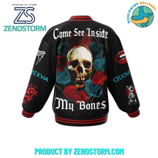 Deftones Come See Inside My Bones Baseball Jacket