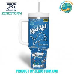 Detroit Lions Kool-Aid Custom Name Stanley Tumbler