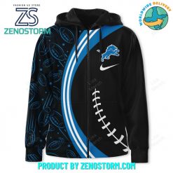 Detroit Lions NFL Here We Go Zip Hoodie