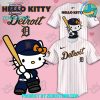 Detroit Tigers x Hello Kitty Pink Baseball Jersey