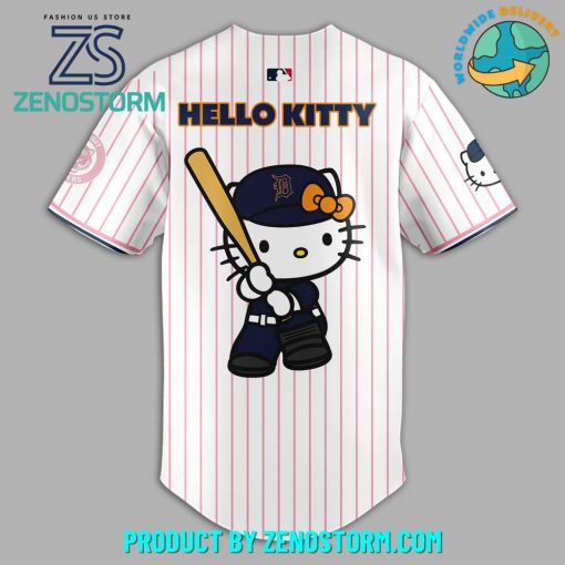 Detroit Tigers Hello Kitty Limited Edition Baseball Jersey