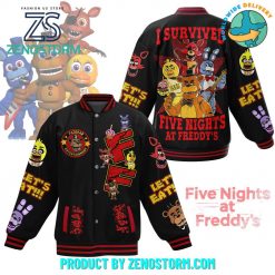 Five Nights at Freddys Halloween Baseball Jacket