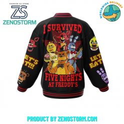 Five Nights at Freddys Halloween Baseball Jacket