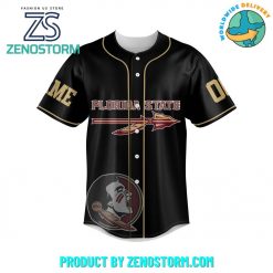 Florida State Seminoles Family Football Custom Name Baseball Jersey