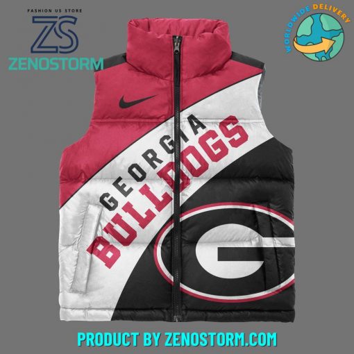 Georgia Bulldogs 2024 Football Sleeveless Puffer Down Vest