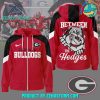 Georgia Bulldogs NCAA The Hedges Zip Hoodie – Black