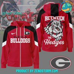 Georgia Bulldogs NCAA The Hedges Zip Hoodie – Red