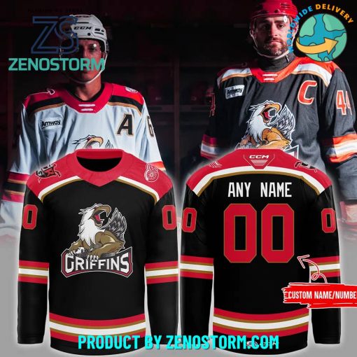 Grand Rapids Griffins 2024 Home Customized Hockey Jersey