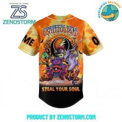 Grateful Dead Halloween Steal Your Soul Customized Baseball Jersey