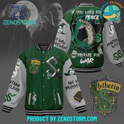 Harry Potter TV Series Slytherin Baseball Jacket