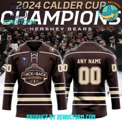 Hershey Bears 2024 Calder Cup Champions Home Hockey Jersey