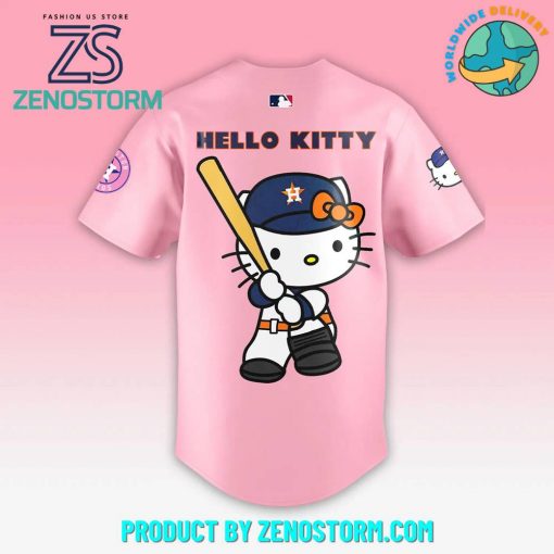 Houston Astros 2024 Hello Kitty Night Baseball Jersey