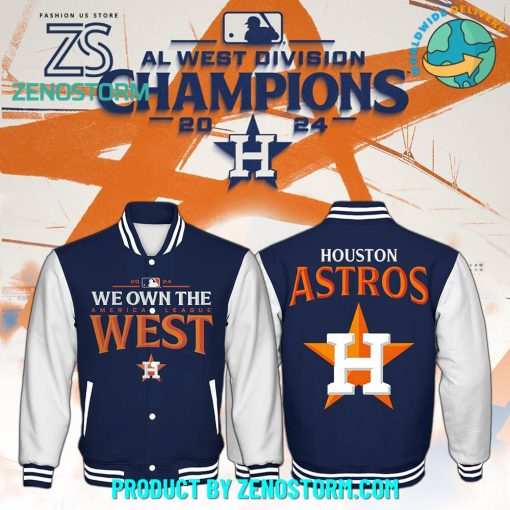 Houston Astros 2024 We Own The West Limited Baseball Jacket