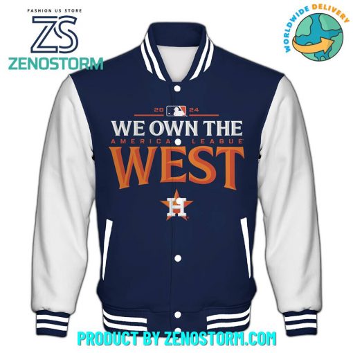 Houston Astros 2024 We Own The West Limited Baseball Jacket