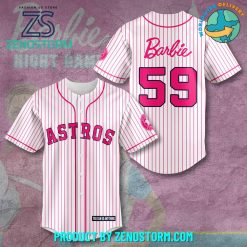 Houston Astros x Barbie Night Game Baseball Jersey