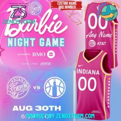 Indiana Fever x Barbie Custom Name Basketball Jersey