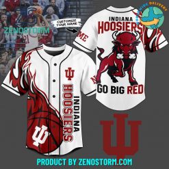 Indiana Hoosiers NCAA Football Customized Baseball Jersey