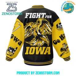 Iowa Hawkeyes Football Fight For Iowa Baseball Jacket