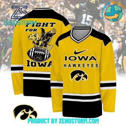 Iowa Hawkeyes NCAA Football 2024 Hockey Jersey