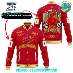 Iowa State Cyclones Football Customized Baseball Jacket