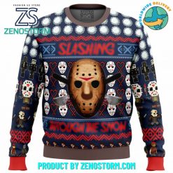 Jason Vorhees Friday The 13th Ugly Christmas Sweater