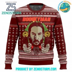 John Wick The Boogeyman Christmas Ugly Sweater