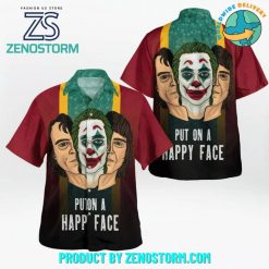 Joker 2024 Put On A Happy Face Hawaiian Shirt