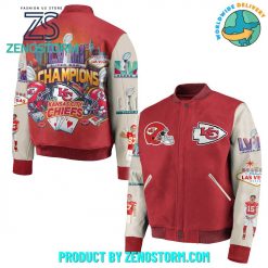 Kansas City Chiefs Super Bowl Champions 2024 Baseball Jacket