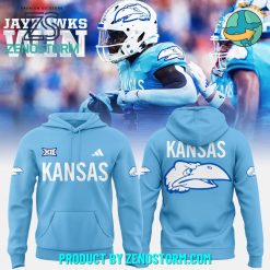 Kansas Jayhawks NCAA Football Combo Hoodie Pants Cap