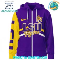 LSU Tigers Football NCAA Zip Hoodie