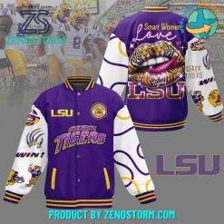 LSU Tigers Smart Women Love Baseball Jacket