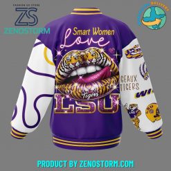 LSU Tigers Smart Women Love Baseball Jacket