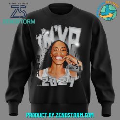 Las Vegas Aces MVP Aja Wilson 2024 Sweatshirt Black