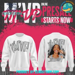 Las Vegas Aces MVP Aja Wilson 2024 Sweatshirt White