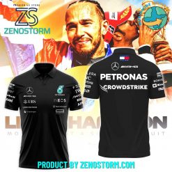 Lewis Hamilton British GP Mercedes F1 Team Polo Shirt